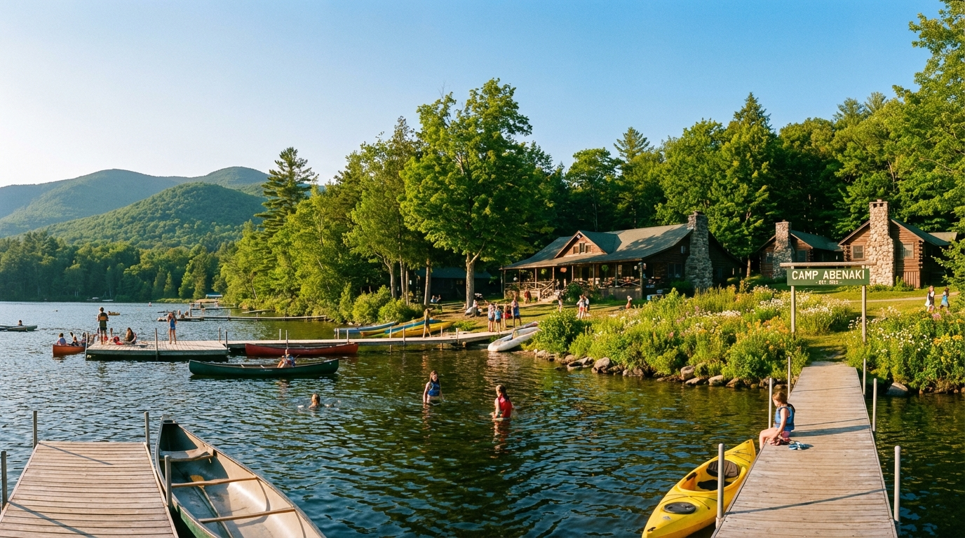 Camp Evergreen Horizons lakeside campus